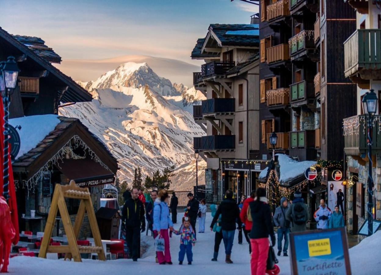 Arc 1950 Appt Luxe 2-4Pers -Skis Aux Pieds-Spa-Piscines Interieure Et Exterieure-Sauna-Hammam Les Arcs  Eksteriør billede